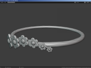 Jewellery set - bracelets 3D 模型
