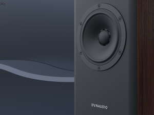 Dynaudio speakers and power amplifier Modelo 3D