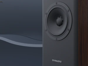 Dynaudio speakers and power amplifier 3D Model