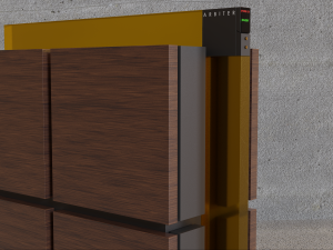 Dynaudio speakers and power amplifier Modelo 3D