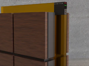 Dynaudio speakers and power amplifier 3D Model
