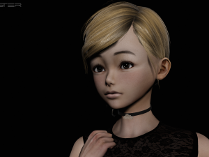 A set of chokers 3D 模型