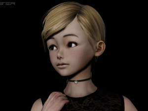 A set of chokers 3D 模型