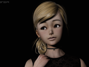 A set of chokers 3D 模型