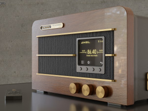 Grundig Heinzelmann Radio 3D 모델