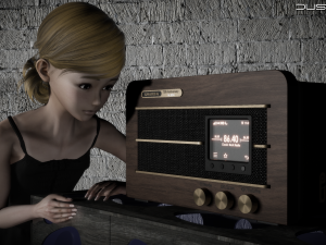 Grundig Heinzelmann Radio 3D 모델