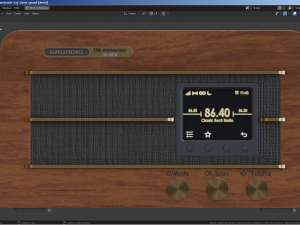 Grundig Heinzelmann Radio 3D 모델