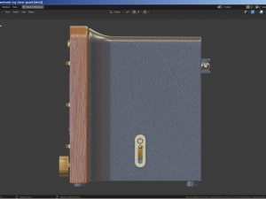 Grundig Heinzelmann Radio 3D 모델