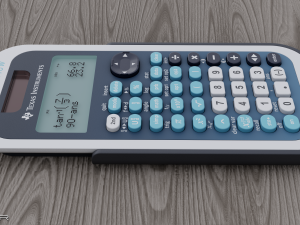 Texas Instruments Scientific Calculator Modèle 3D