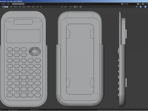 Texas Instruments Scientific Calculator Modèle 3D