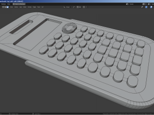 Texas Instruments Scientific Calculator Modèle 3D