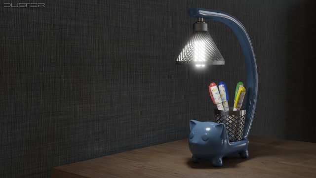 Cat-shaped lamp Modelo 3D .c4d .max .obj .3ds .fbx .stl .blend 