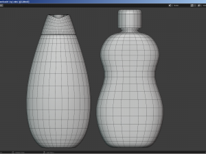 Cosmetics - Baby Oil and Bubble Bath Modelo 3D