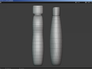 Cosmetics - Baby Oil and Bubble Bath Modelo 3D