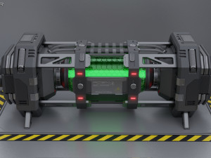 Sci-Fi Device 3D-Modell