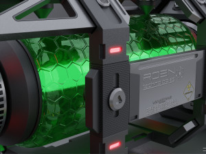 Sci-Fi Device 3D-Modell