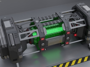 Sci-Fi Device 3D-Modell
