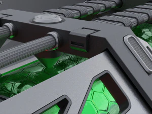 Sci-Fi Device 3D Model