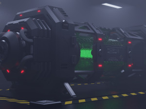 Sci-Fi Device 3D-Modell