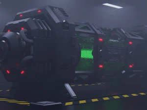 Sci-Fi Device 3D Model