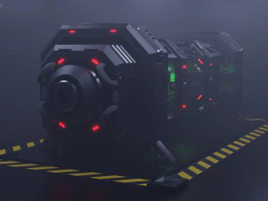 Sci-Fi Device 3D Model