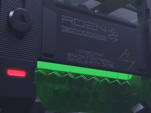 Sci-Fi Device 3D-Modell