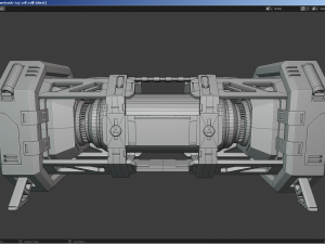 Sci-Fi Device 3D-Modell