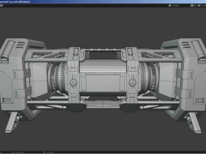 Sci-Fi Device 3D Model