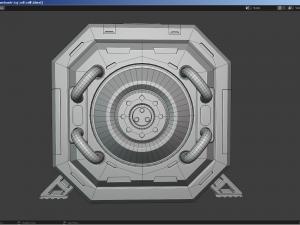 Sci-Fi Device 3D-Modell