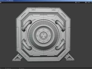Sci-Fi Device 3D Model