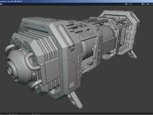 Sci-Fi Device 3D Model