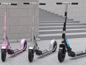 Scooter de patada de afeitar Modelo 3D