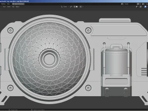 Sci-Fi Machine 3D Model