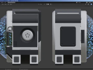 Sci-Fi Machine 3D Model