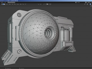 Sci-Fi Machine Modèle 3D