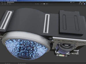 Sci-Fi Machine 3D Model