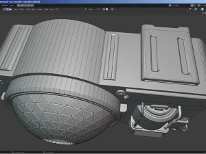 Sci-Fi Machine 3D Model
