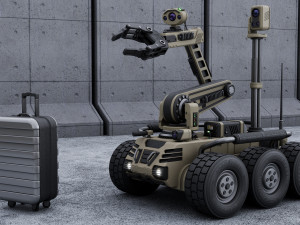 Bomb Disposal Robot Modelo 3D