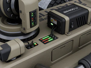 拆弹机器人 3D 模型