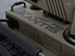 拆弹机器人 3D 模型