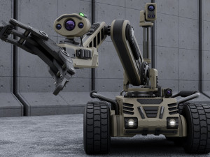Bomb Disposal Robot Modelo 3D