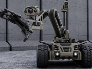 拆弹机器人 3D 模型