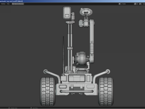 Bomb Disposal Robot Modelo 3D