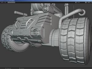 Bomb Disposal Robot Modelo 3D