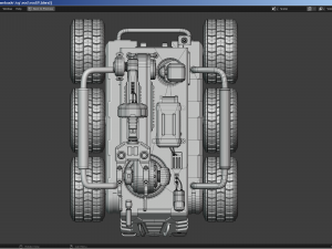 Bomb Disposal Robot Modelo 3D