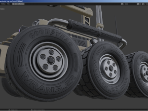 Bomb Disposal Robot Modelo 3D