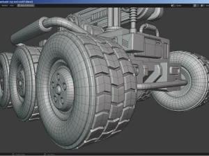 拆弹机器人 3D 模型