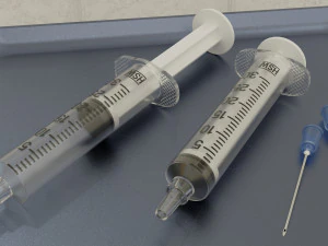 Tıbbi Şırınga 3D Model