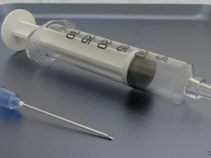 Medical Syringe 3D Model