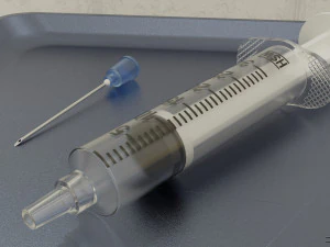 Medical Syringe 3D Model